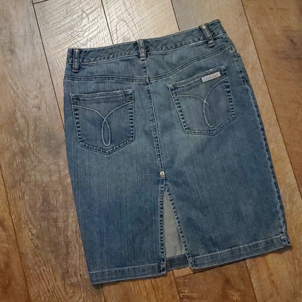 Calvin Klein Vintage Denim Skirt